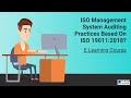 Overview of ISO Management System Auditing Practices Based On ISO 19011 2018