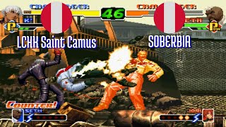 FT5 @kof2000: LCHK Saint Camus (PE) vs SOBERBIA (PE) [King of Fighters 2000 Fightcade] Jan 7