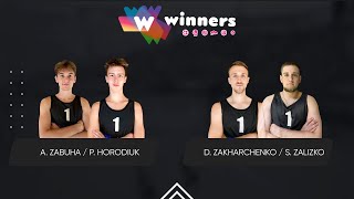 Winners Beach Volleyball. Men. A. Zabuha / P. Horodiuk - D. Zakharchenko / S. Zalizko 30.01.2025