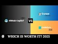 GitHub Copilot vs Cursor vs Codeium: Which AI Coding Assistant is Actually Worth It in 2025? #trash