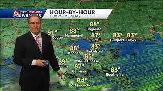 Tracking a strong cold front
