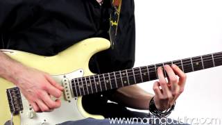 Jimi Hendrix Style Double Stop Lick by Martin Goulding
