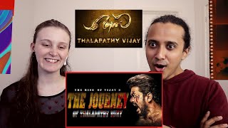 Journey Of Thalapathy Vijay REACTION!! THE RISE OF VIJAY 3 😱🔥