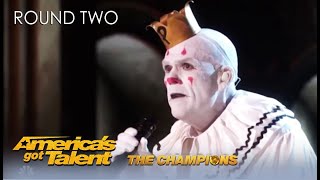 @PuddlesPityParty Is BACK To Find love on @AGT Champions