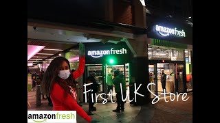 FIRST EVER AMAZON STORE UK!! Just Walk Out Shopping | No Tills - How Does It Work? |  Rathu_sha