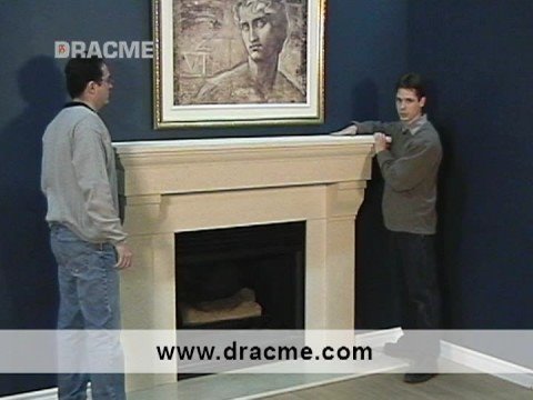 Less Than 1 Hour Installation Three Piece Dracme Cast Stone - Faux Cast Stone Fireplace Surround Less Than 1 Hour Installation Three Piece Dracme Cast Stone - Faux Cast Stone Fireplace Surround