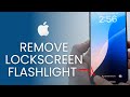 How To Remove Flashlight From iPhone Lock Screen (iOS 18)