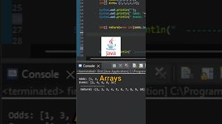 Java Coding Challenge:Combine Two Arrays🤞. #shorts #java #javatutorial #javaintelugu#short