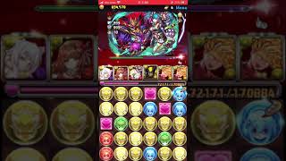 パズドラ　マーベルの楽さを知ってしまったパズルミスっても裏修羅簡単に思えてしまう。。。。