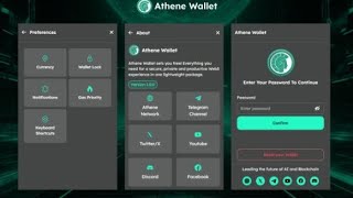 ATHENE WALLET: How To Import Metamask wallet INTO Athene Wallet | Athene Network Wallet.