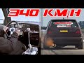 1300HP VW Golf 2 BIG Turbo - Fastest Golf in the world - 340kmh WORLD RECORD