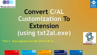 Seamless Transition: Convert C/AL Customization to AL Extension with txt2al.