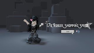 1.7k Robux Shopping Spree !!