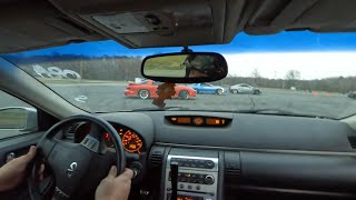 Drifting at Milan Dragway