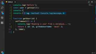 Node.js #65 - Patterns For Dealing With Asynchronous Code [By Mosh Hamedani]
