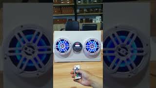 Genuine Marine boat RGB speaker and player