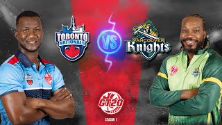 Toronto Nationals vs Vancouver Knights  | Highlights 2018 | GT20 Canada