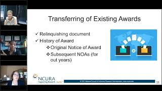 Transferring of Existing Awards