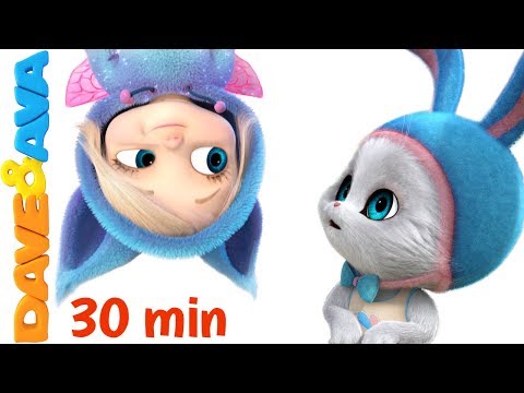 ๐ Little Bunny Foo Foo | 30 minutes Nursery Rhymes Collection from Dave and Ava ๐ ๐ Little Bunny Foo Foo | 30 minutes Nursery Rhymes Collection from Dave and Ava ๐