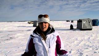 How to Ice Fish on Devils Lake