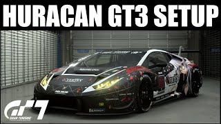 Gran Turismo 7 LAMBORGHINI HURACAN GR3/GT3 | Tune Setup + Reference Lap