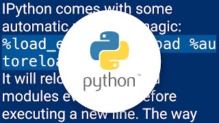 Reloading submodules in IPython