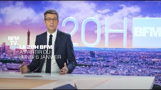 BFMTV | Première bande-promo • 20H BFM - Maxime Switek — à partir du lundi 6 janvier 2025