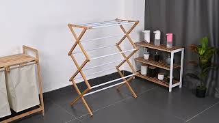 Folding Laundry Drying Rack, Collapsible Clothes Drying Rack - SortWise®