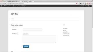 WP User Frontend Pro - Setting Up the Plugin