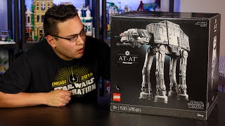 REACTION: LEGO Star Wars UCS AT-AT! (FIRST TIME) - Black Friday 2021