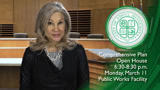 Agenda: Edina - Comprehensive Plan Open House - Early March 2019