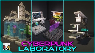 10+ Cyberpunk Lab Ideas - Minecraft 1.19+