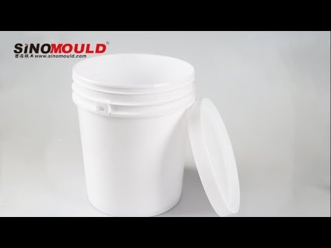 20l Paint Bucket Injection Mould Test Youtube