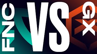 FNC v GX | 2024 LEC Spring | Week 4 Day 1 | Fnatic vs. GIANTX | Game 1