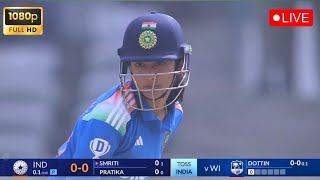 India Women vs West Indies Women | Live Cricket Match Today | Live Match | Live Cricket |