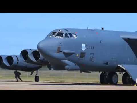 How Long B-52 Stratofortress Start Up And Take Off- U.S. Air Force ...