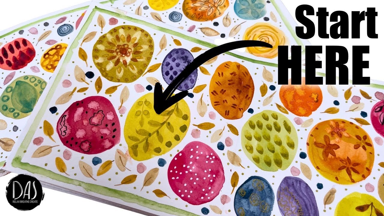 Beginners Watercolor Tutorials Diane Antone Studio