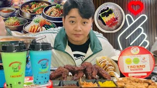 NEW KOREAN FOOD CAFE IN IMPHAL | Taobao | Meitei Mukbang