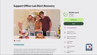 Hollywood cop on road to recovery after crash