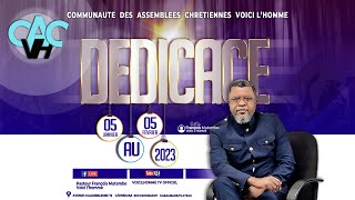 LA DÉDICACE DE L' ANNEE  AVEC LE PASTEUR FRANÇOIS MUTOMBO VH/ LUNDI 23/ JAN 2023