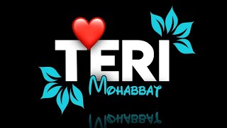 💔Bewafa Mohabbat 💔 Broken || best shayari status🔥|| black screen status😈 || attitude status🔥❌