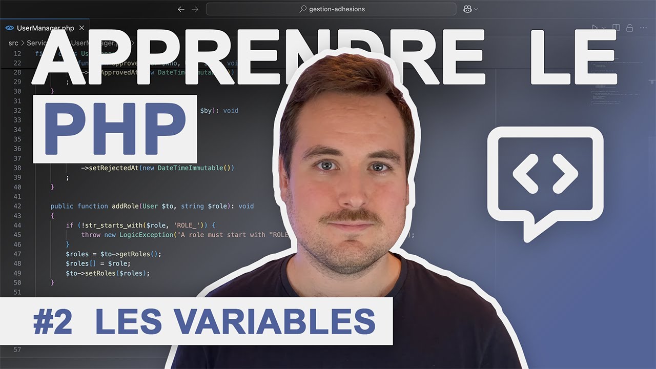 2 Apprendre Le Php Les Variables Youtube