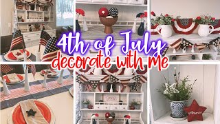 PATRIOTIC DECORATE WITH ME / 4TH OF JULY HUTCH / TABLESCAPE