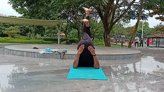 Sahajoli Mudra+Garudasana