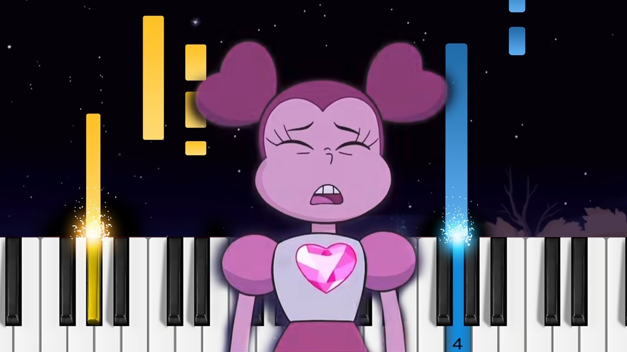 Drift Away - Steven Universe: The Movie - Piano Tutorial / Piano Cover ...