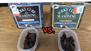 Hi Mountain Cracked Pepper n Garlic vs. Hickory Blend