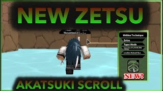 How To Get Zetsu Scroll Roblox Naruto Rpg Beyond
