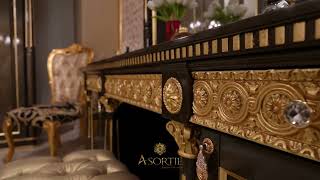 Bianca Klasik Yatak Odası - Asortie #luxuryfurniture #interiordesign #furniture