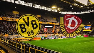 Borussia Dortmund 2 - Dynamo Dresden 1:3 | Support & Highlights | 3. Liga 2022/23