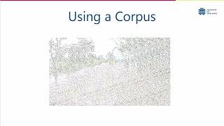 Using a Corpus - The Basics